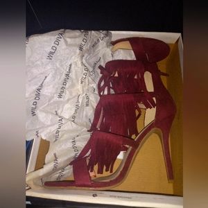 Brand New Fringe Heels